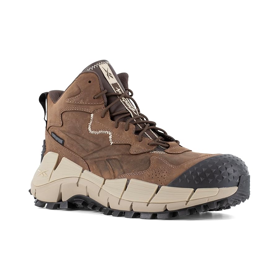 KINETIC LEVI　モビール　Reese Reebok Men's Zig Kinetica Edge Work Fire and Safety Shoe